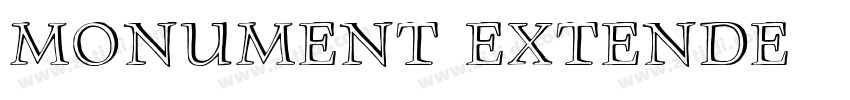 Monument Extende字体转换